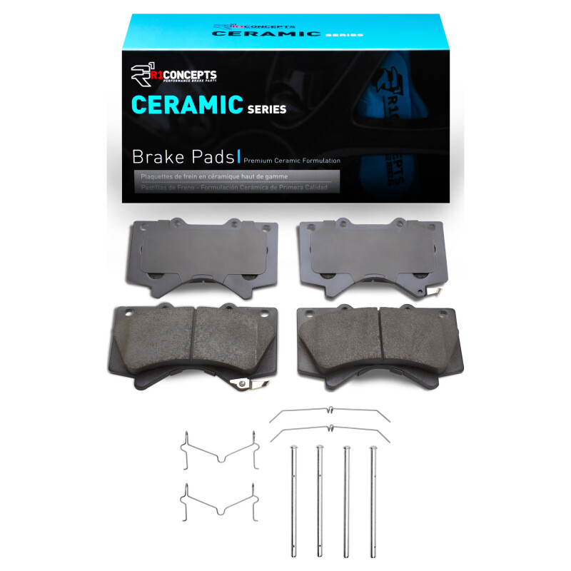 Lexus LX570 Brake Pads - Front - R1 Concepts - R1 Ceramic - `07-`22